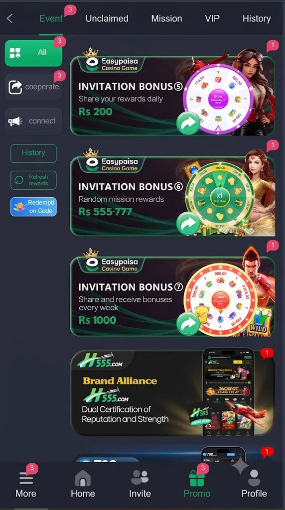 EasyPaisa Casino Game