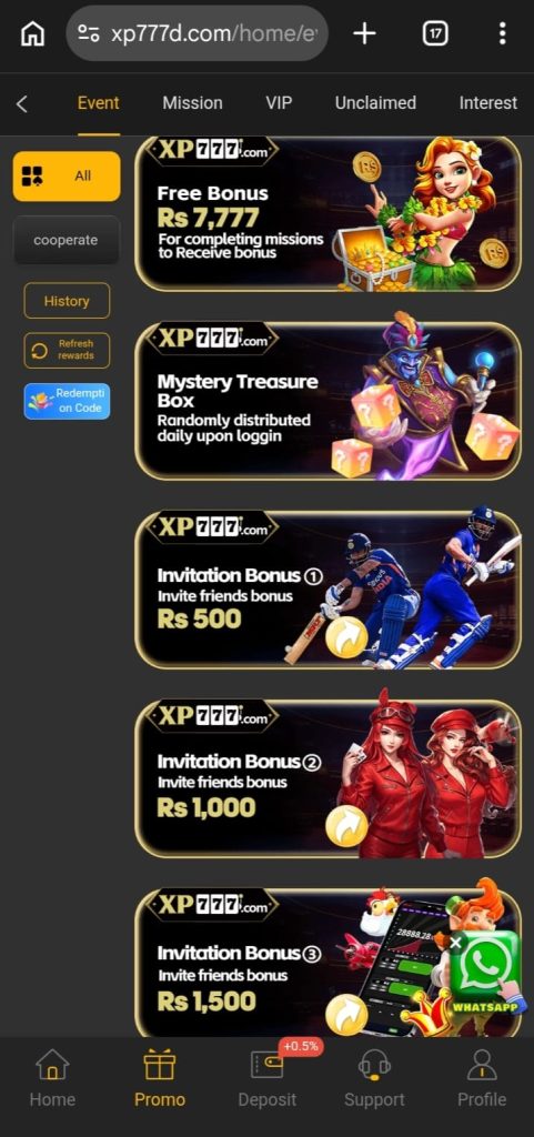 XP777 Game 